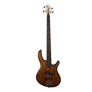 Cort Action PJ OPBC 4 String Open Pore Black Cherry Electric Bass Guitar